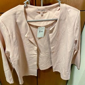 Pink philosophy blazer